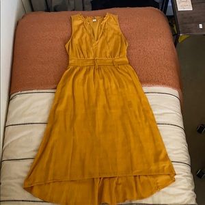 Mustard Aline Dress